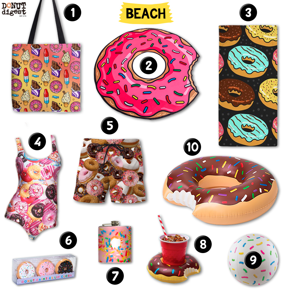 Donut Beach and Pool Essentials