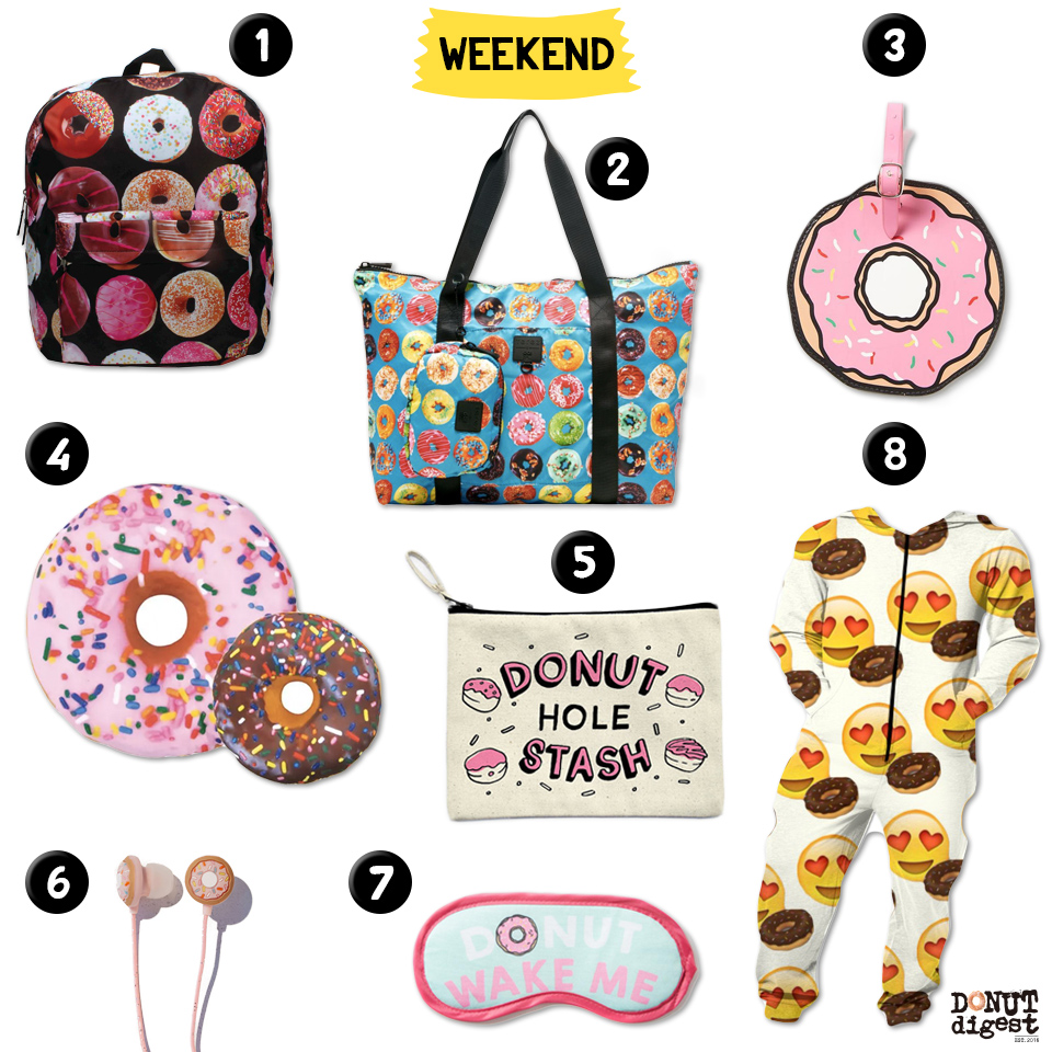 Donut Weekend Getaway Essentials