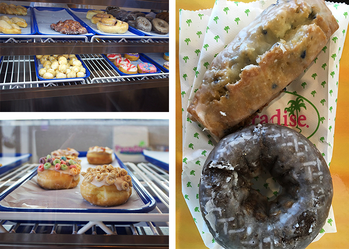 Paradise Donuts Collage