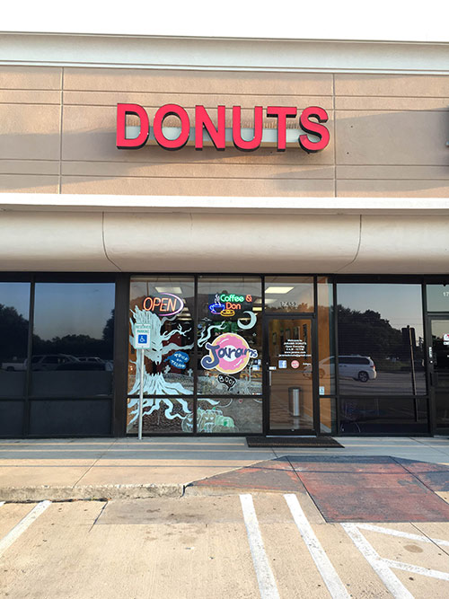 Jarams Donuts storefront
