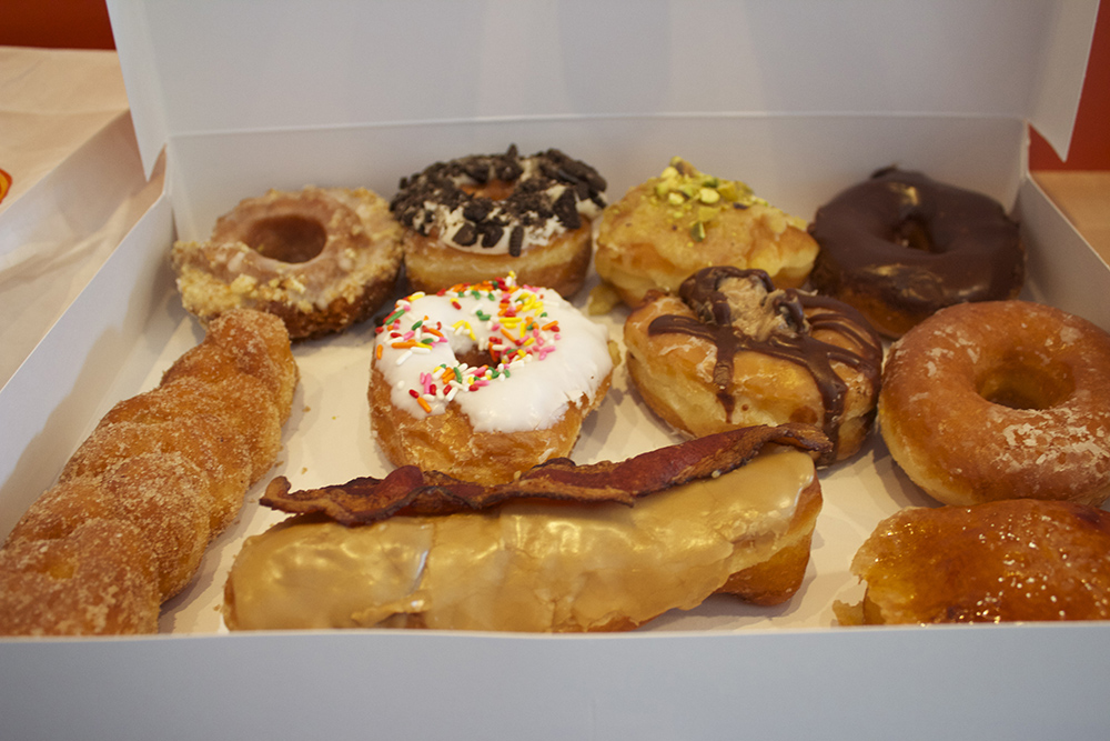 Rise box of donuts