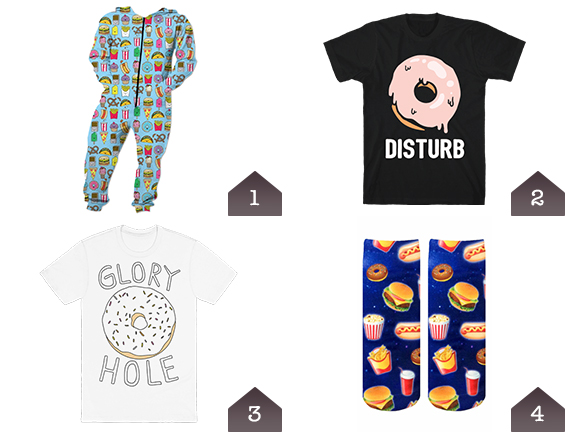 Unisex Junk Food Clothing