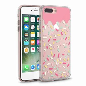 Donut Sprinkles Clear Hard Case