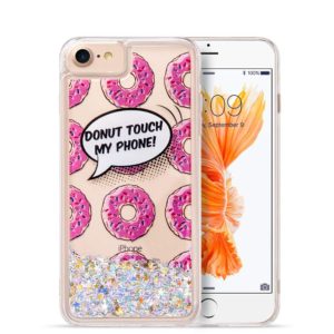 Donut Touch My Phone Cascading Glitter Case