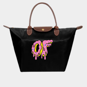 Black Tote with Custom Odd Future Logo