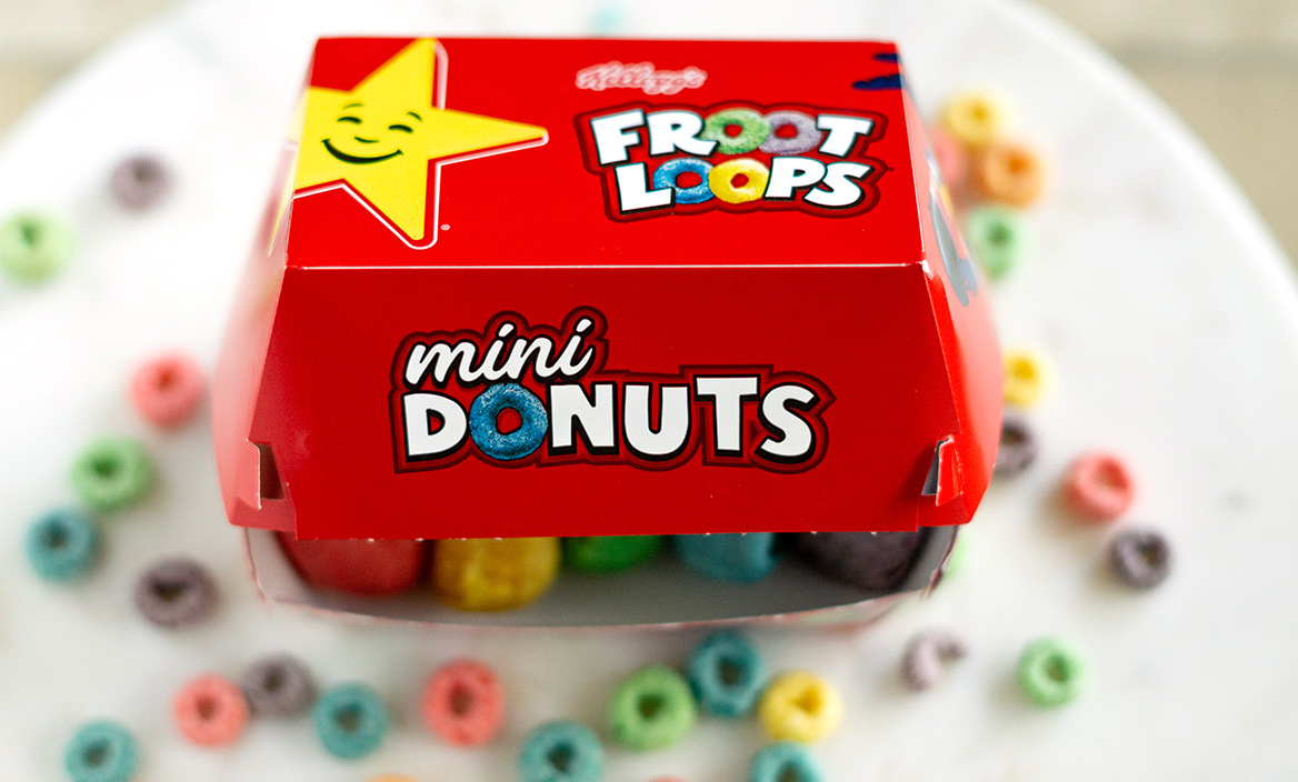 Review: Carl’s Jr. Froot Loop Mini Donuts