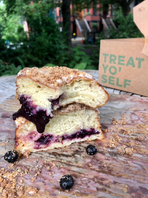 Lemon Blueberry Coffee Cake from PVDonuts