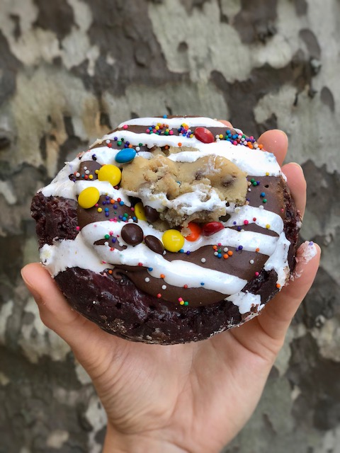 Red Velvet cake donut from Donut Crazy (CT)