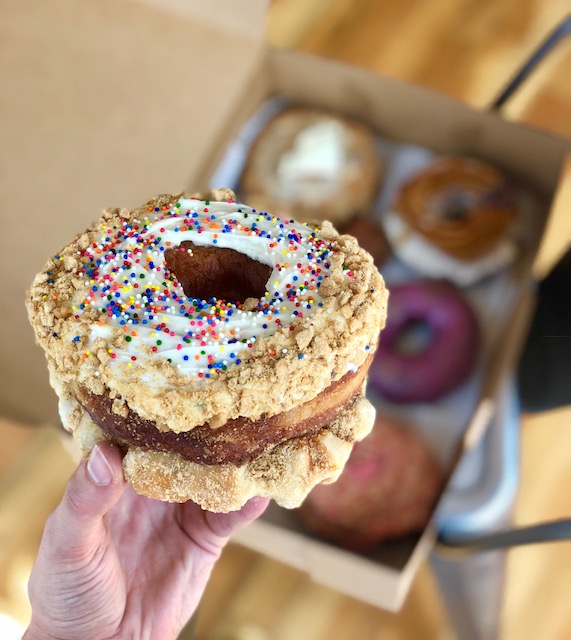 Dunkaroos waffle donut from PVDonuts (Providence, RI)