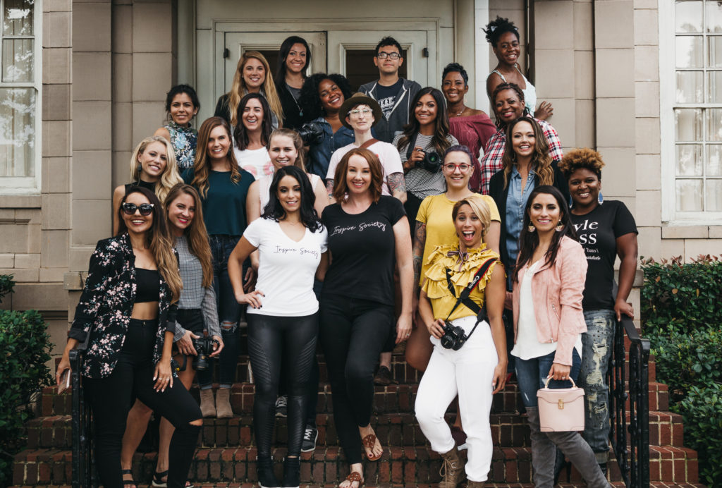 Photographers and bloggers from Inspire Society Dallas