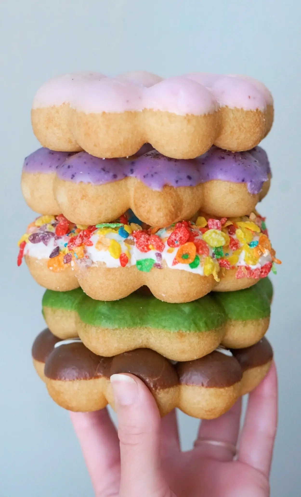 Japanese-inspired mochi donut from a specialty donut shop